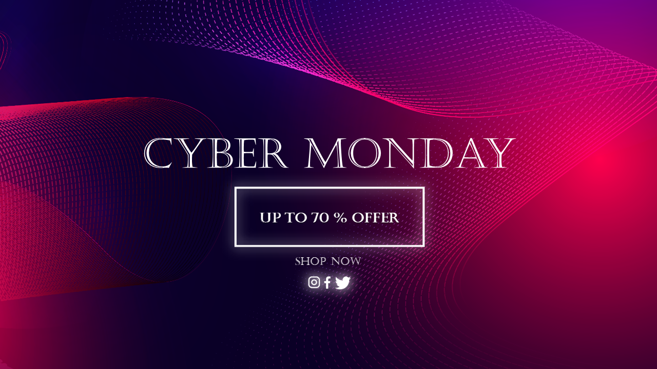 cyber monday ppt template
